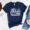 Alice Wonderland T Shirt Mad Hatter Vintage Illustration Tee Cute Trendy Unbirthday Party Shirt Mom Shirt Aunt Tee Casual Tops