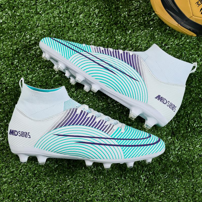 

Unisex High-Top Soccer Shoes for Indoor and Outdoor Training and Competition 32