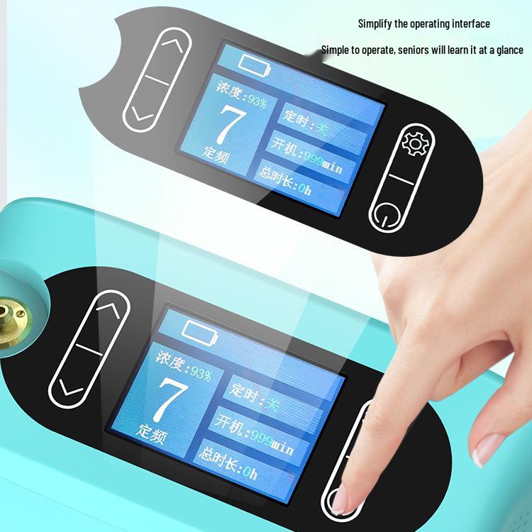Portable Mini Oxygen Concentrator for Home, Outdoor, and Plateau Use - Ideal for Elderly and Pregnant Women