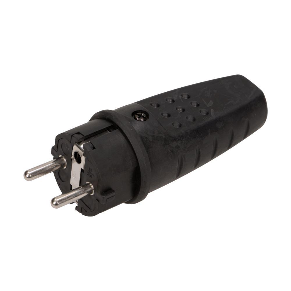 Wtyczka Gumowa Prosta Z Uziemieniem Or-Ae-1315 250V