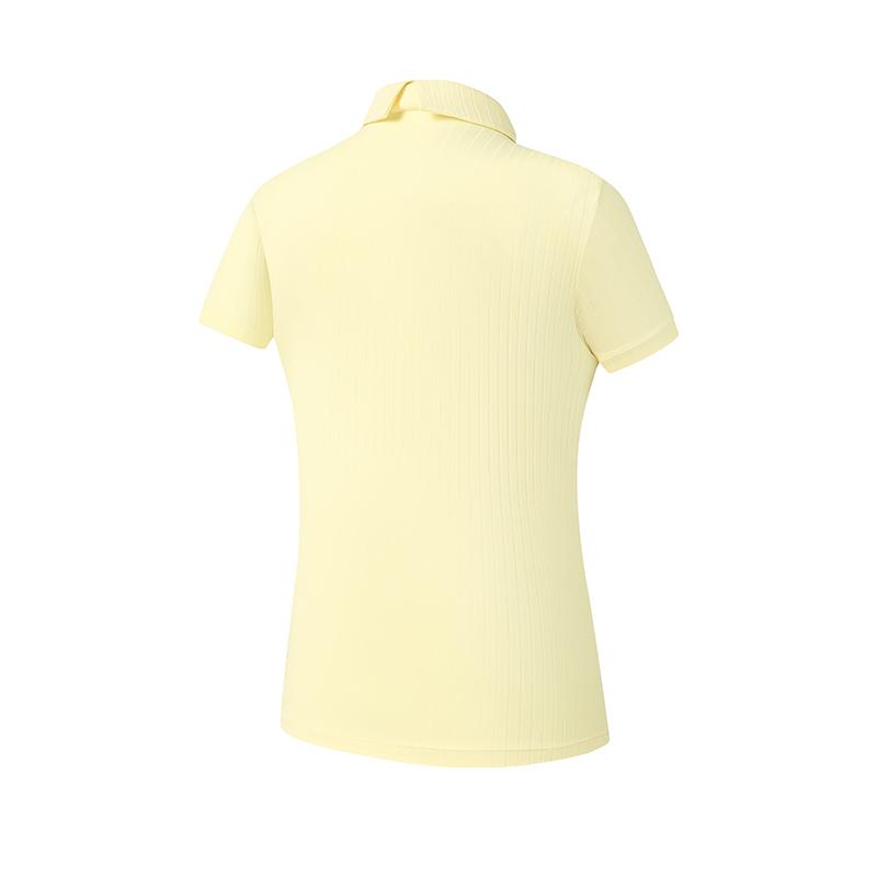 FILA Golf Series Comfortable Pullover Knitted Short Sleeve Golf Shirt Women tops A11W625103F-YE