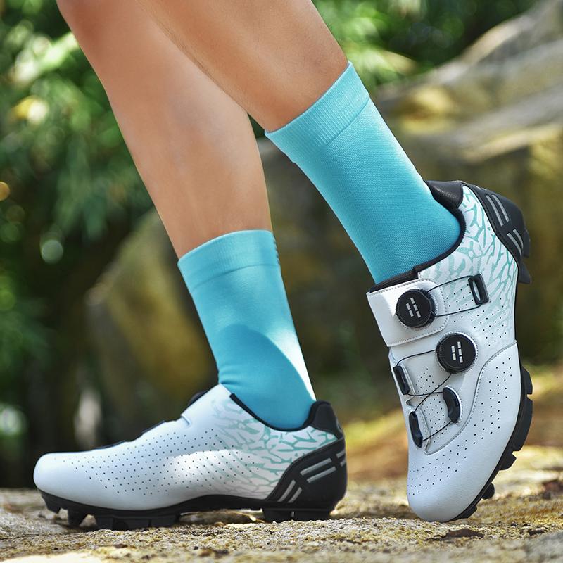 Fietsschoenen Mtb Schoenen Heren en Dames Mountainbikeschoenen Zelfsluitend Trail Sneakers Rijlaarzen SPD Pedalen Berg