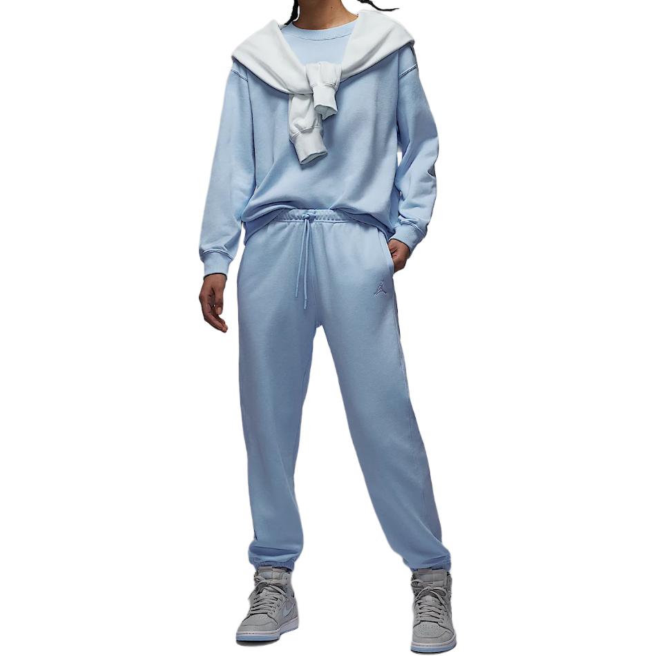 Jordan Comfortable Versatile Solid Color Lace-Up Casual Pants Women Bottoms Sky-Blue HJ1360-407