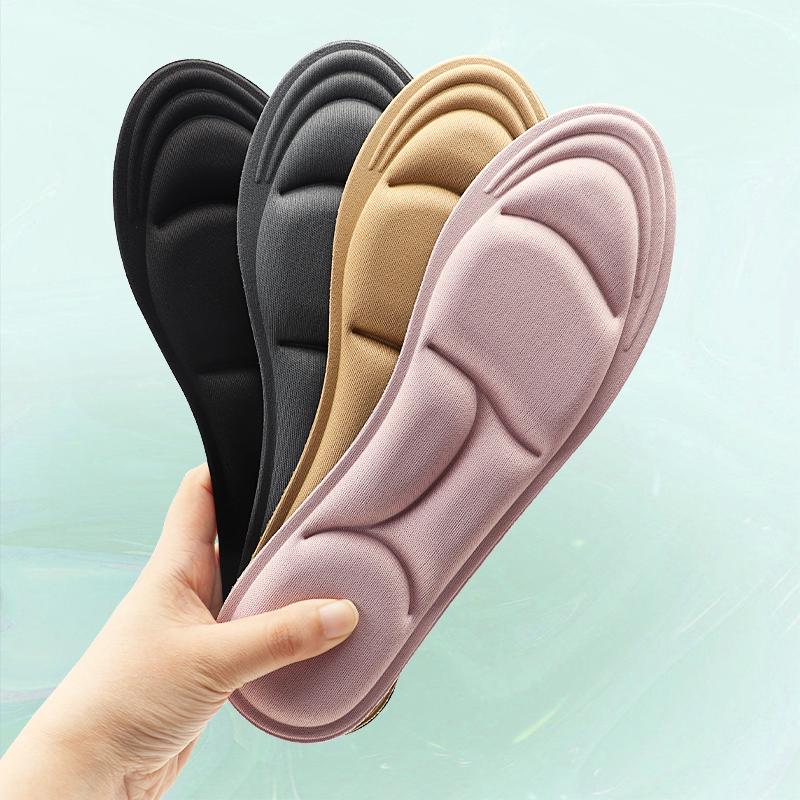 5D Memory Foam Insoles for Shoes Women Breathable Running Sports Insole Feet Arch Support Shoe Pads Plantar Fasciitis Shoe Sole