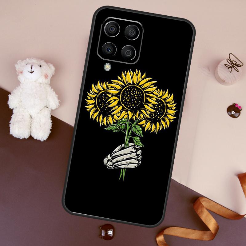 

Beautiful Yellow Sunflower Case For Samsung Galaxy M32 M52 M14 M54 M13 M33 M53 M56 M36 M16 M31 M11 M12 M35 M55 M15 M06 Samsung M15