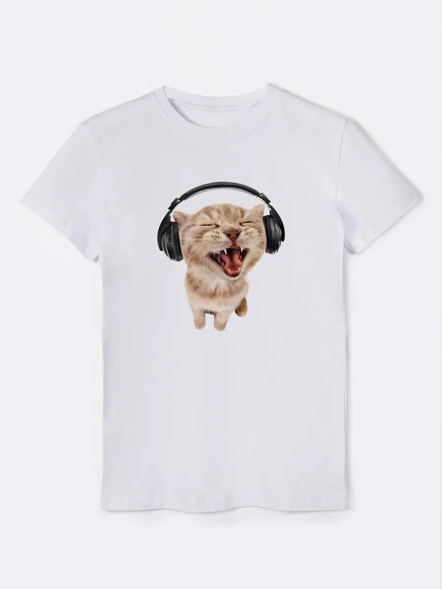 Chicken Gun game print T-shirt L