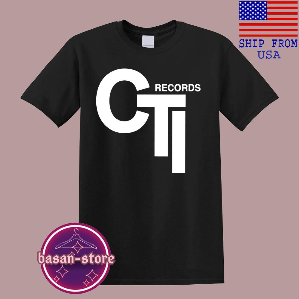 

CTI RECORDS Men#039;s Black Size S5XL Unisex T-Shirt S