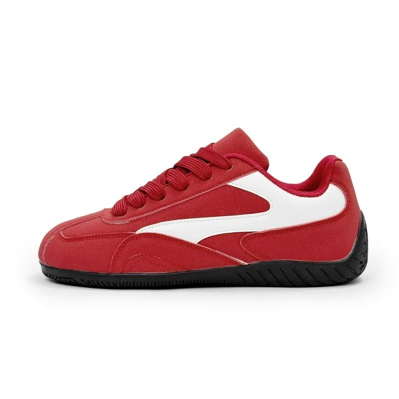 Autumn Simple Fashionable Retro Casual Shoes Lightweight and Comfortable Lace Up Sports Shoes Sizes 35-44 for Men and Women