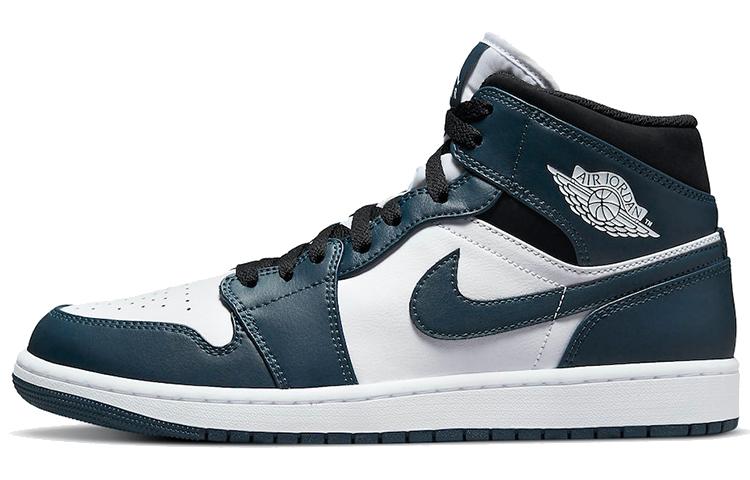 Air Jordan 1 Mid  Armory Navy Dark Teal  554724-411 42