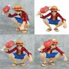 One Piece Luffy Sitting Pose Pvc Figure With Collectible Display For Anime Fans