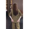 Women's Spring and Autumn Casual Jacket, Suit Jacket, Wide-leg Pants, Two-piece Suit, Women's Suit, Office Clothing