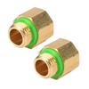2PCS High Pressure Sprayer Reducer Adapter G3/8 Internal Thread To G1/4 External Thread Pesticide