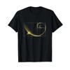 Fibonacci Golden Ratio T Shirt Vintage Washed Top For Everyday Wear Stretched Unisex Slightly Fashion Casual Comfortable