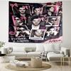 Damon Salvatore Print Tapestry - Portable Wall Decor Cloth, for Home, Dorm, Travel, Bedroom, Living Room - Ideal Birthday Housewarming Gift