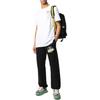 Off-White Camiseta de Manga Corta con Cuello Redondo y Estampado de Letras para Hombre Tops Gris Blanco OMAA027R201850070188