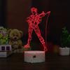 3d Led Lamp Night Light 7 Color Usb Touch Table Desk Lamp Art Kid Gift