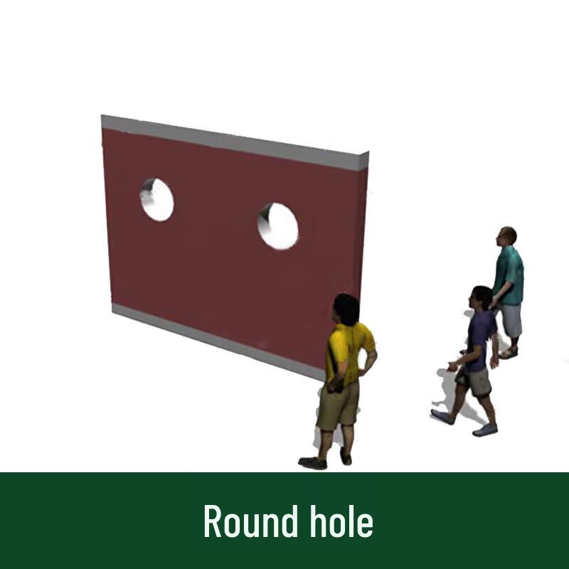 Outdoor Physical Training Round Hole Obstacle
