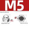 304 Stainless Steel Dome Head Decorative Nut Cap