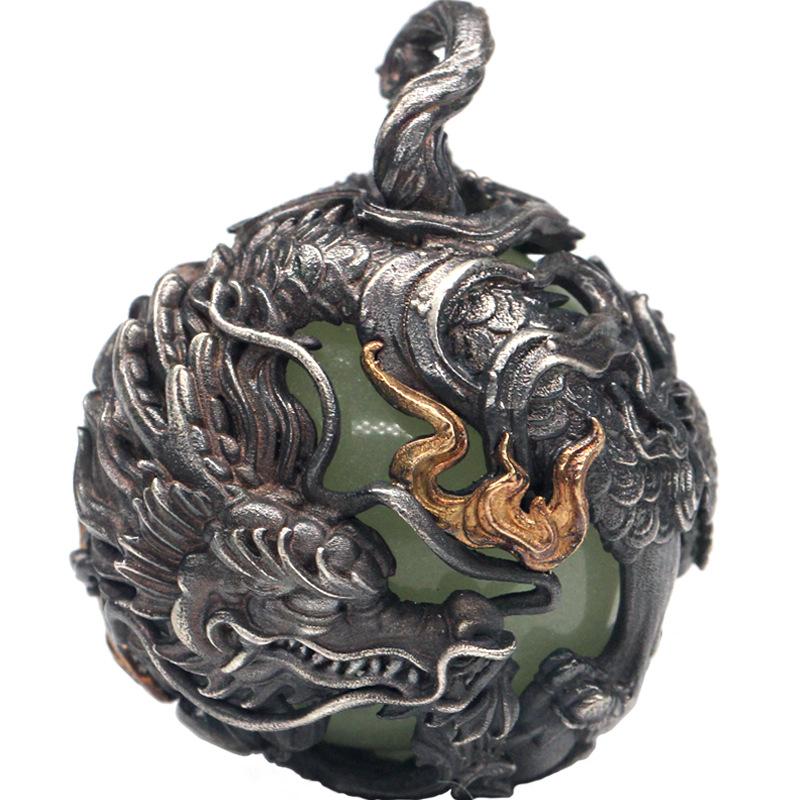 Vintage Donghai Soul Pendant Copper Plated National Wind Style Xiaolong Fashion Gift