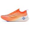 Li Ning Feidian 3 Elite Dämpning Andningsbara Låga Marathonlöparskor Unisex Fluorescerande Melonorange ARMT035-7