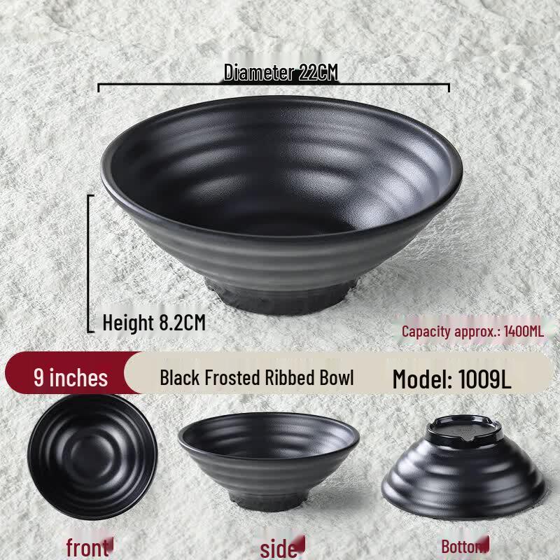 Japanese Style Melamine Ramen Soup Bowl