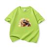 Kids Cotton T Shirt Artistic Colorful Offroad Vehicle Print Crew Neck Short Sleeve Tee Casual Boys Girls Summer Tops