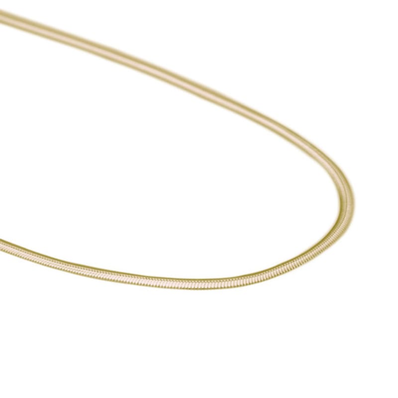 Verte [925 Silver] Un.silver.161 / Flat Soir Necklace (long Ver.)(gold)