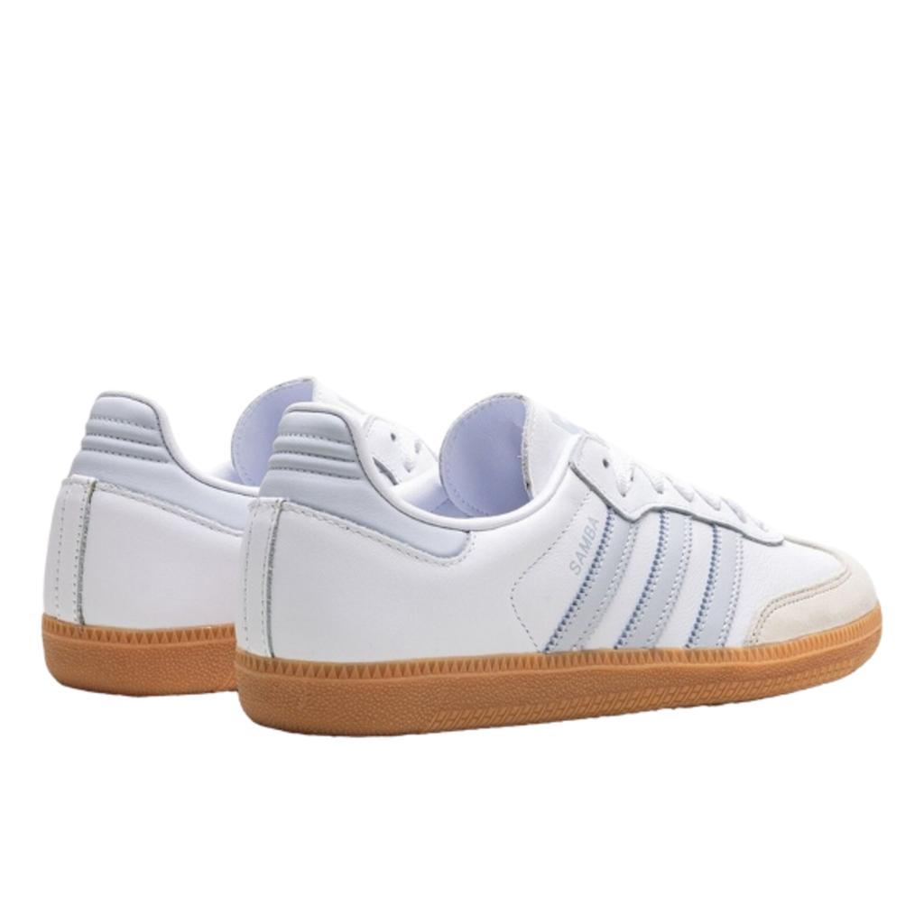 Adidas Samba OG White Halo Blue Gum