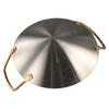 With Two Golden Handles Dry Pots Stainless Steel Soup Pan Durable Saucepan  Ramen