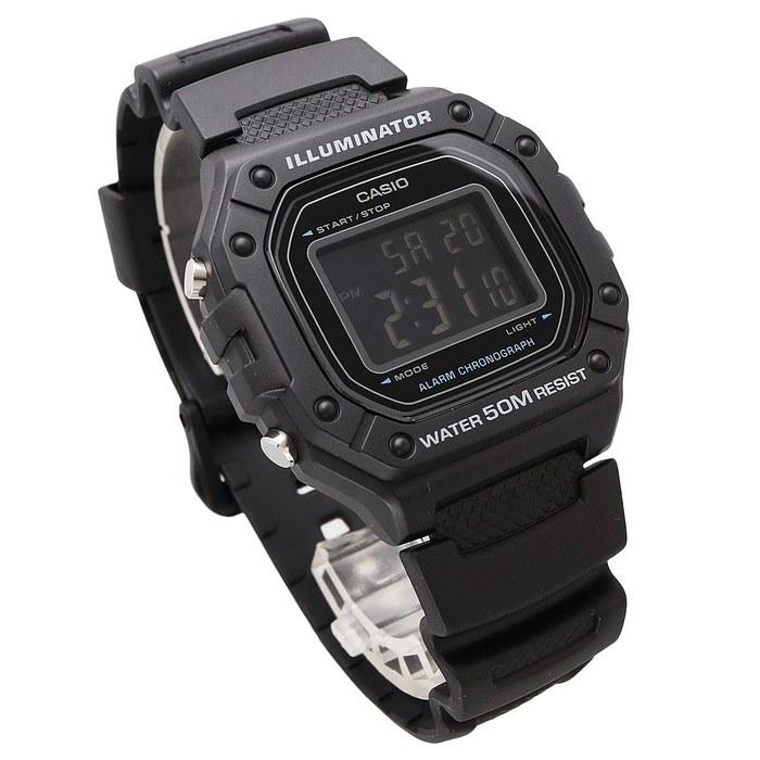 Casio Standard Digital Watch W-218H-1BV (Black)