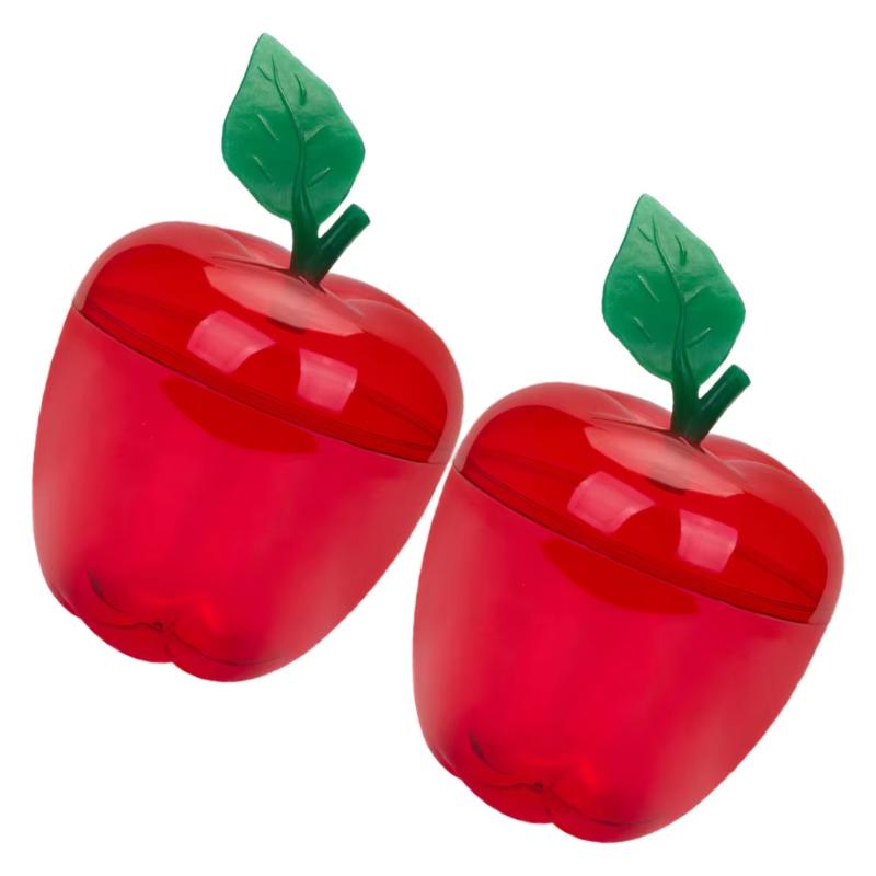 Holiday Party 6Pcs Red Candy Box Container Jars for Decoration and Storage Variety