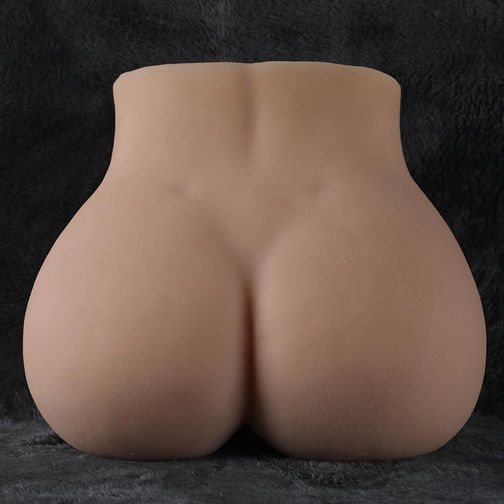 3.2KG Realistic Hip Masturbator for Men - 2 Hole Design (Deep Vagina & Tight Anal) with 3D Lifelike Pussy and Ass&Ultra-Realistic Sex Doll Hip