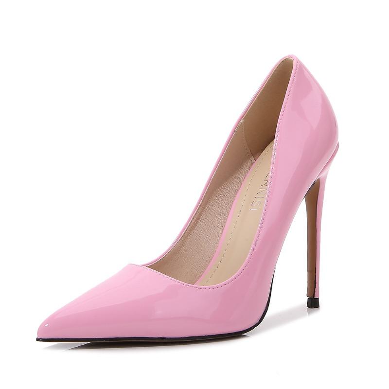 2 Spring and autumn new pointed small high heels white light mouth versatile super thin heel women's shoes 2cm