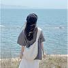 Summer Thin Ort Plaid Casual Women's Shirt Small Size Commute Loose Fit Regular Length Doll Collar
