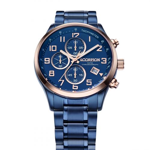 [SCORPION] SCORPION Neith Chronograph Metal Watch SP3348M-BUR