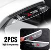 Bljm6 2Pcs Car Transparent Side Rear View Mirror Rain Eyebrow Visor Covers For Mitsubishi 9 Ralliart X EX ASX L200 Colt  Pajero Cross