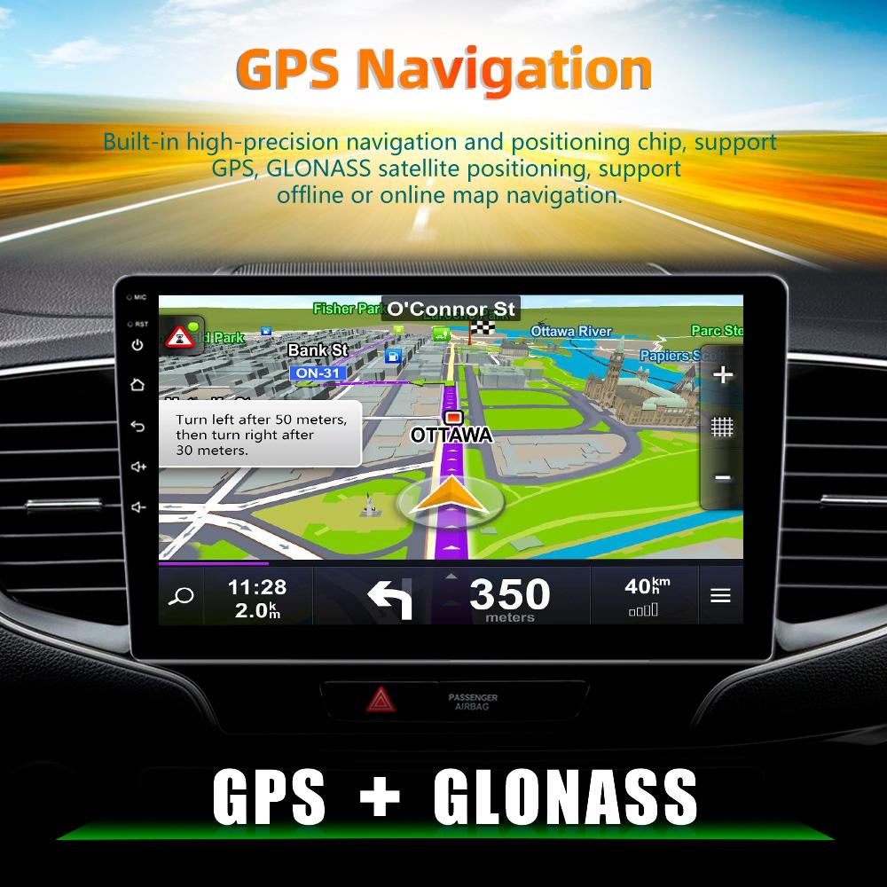 Toyousonic Car Video Player for Honda Crossroad 2007-2010 GPS Navigation Built-in Dsp Carplay Autoradio Android Head Unit