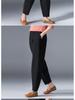 Damen Frühlings-Baumwoll-Leinen High Waist Schlankmachende Haremshose - Locker, Vielseitig, Große Größen Cropped Karottenstil
