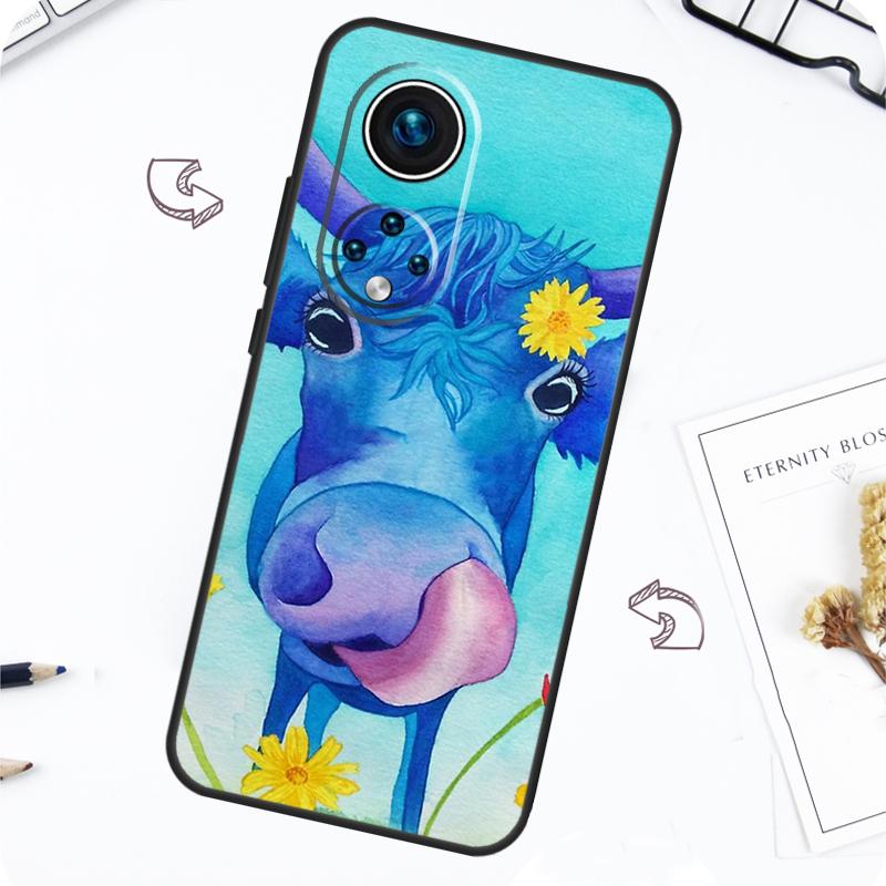 

Vegan Pattern Case For Honor Magic 7 5 6 Lite Honor 200 Pro X8b X9a X8a X8 X9 X9c X9b 50 70 90 Lite Cover Honor X8a