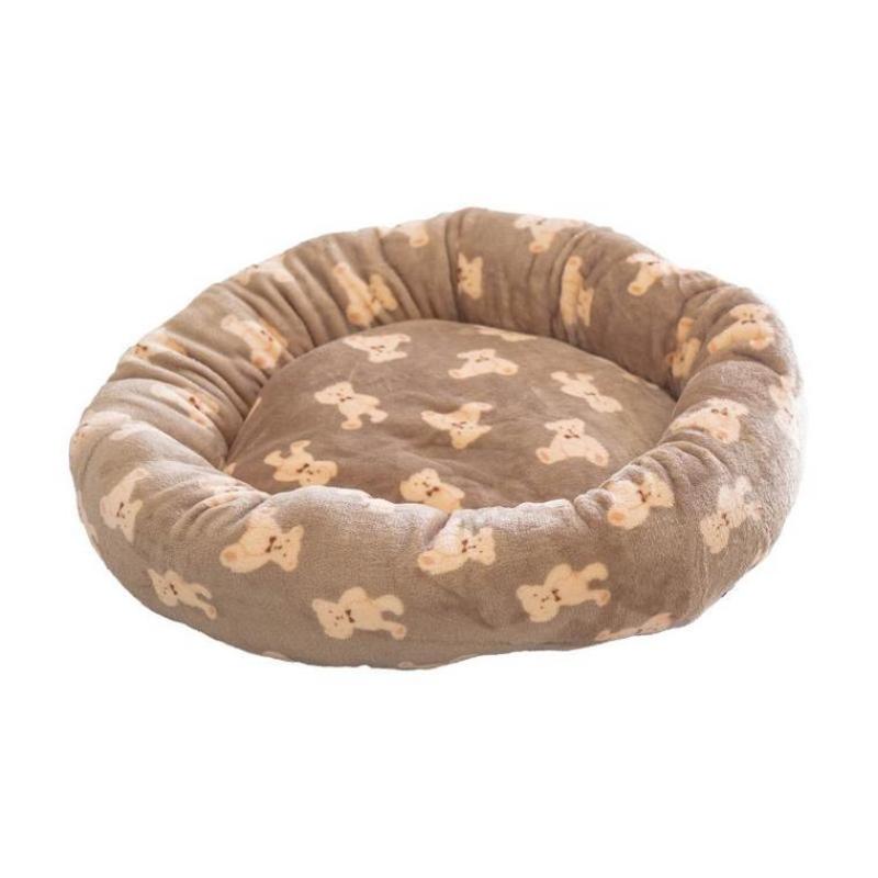 Pet supplies autumn and winter bear warm dog and cat universal bed