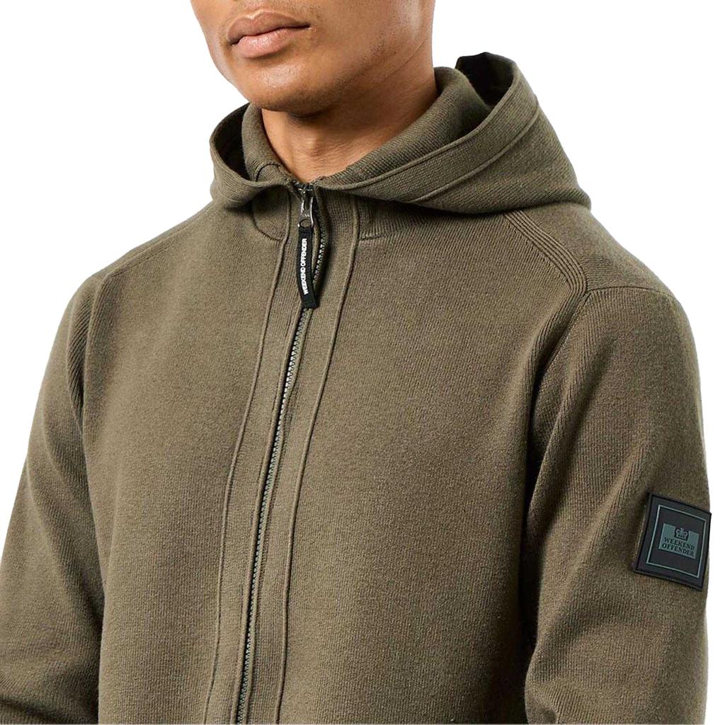 Weekend Offender Mens Enzo Full Zip Hoodie