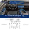 Für HYUNDAI TUCSON 2025-UP Kratzschutz Auto Innenraum Mittelkonsole Medien Armaturenbrett Navigation TPU Schutzfolie Aufkleber