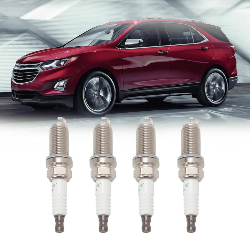 4 Pcs Iridium Platinum Spark Plugs For Chevrolet Equinox 2018- Malibu 2016- Cruze 2016- GMC Terrain 2018-