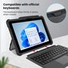 Microsoft Surface Pro 4 5 6 7 8 9 tok Surface go 1 2 3 4 készülékhezSzilikon akril védőtok mágneses tolltartóval