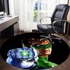 1pc Green Lantern, Superhero Chair Carpet for Office Non-Slip, Indoor Non-Slip Washable Carpet, Non-Shedding Mat For Office yy251030077
