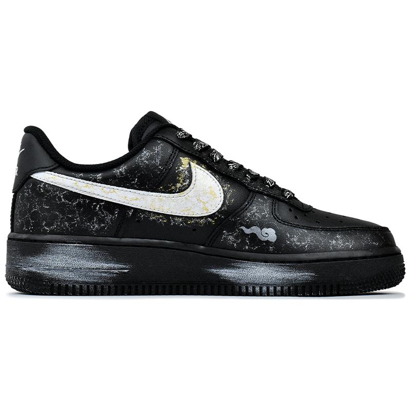 Nike Air Force 1 Abrasion Resistant Slip Resistant Low Top Skateboard Shoes Unisex FZ0627-010(Team1676-S-BOX)