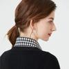 Women Lapel Shirt Detachable Collars Removable Blouse Tops Fuax Clos Decorative Necklace  False Collar Clothing Accessory