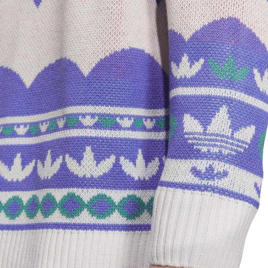 adidas Originals FW24 Year Of The Snake Limited Edition LNY Knit Pullover Series Round Neck Soft Comfortable Sweater Unisex Sweater JL8366