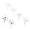 2Pcs Artificial Holly Berries Artificial Flower Branch Artificial Plant Decoration for Christmas Thanksgiving Decoration