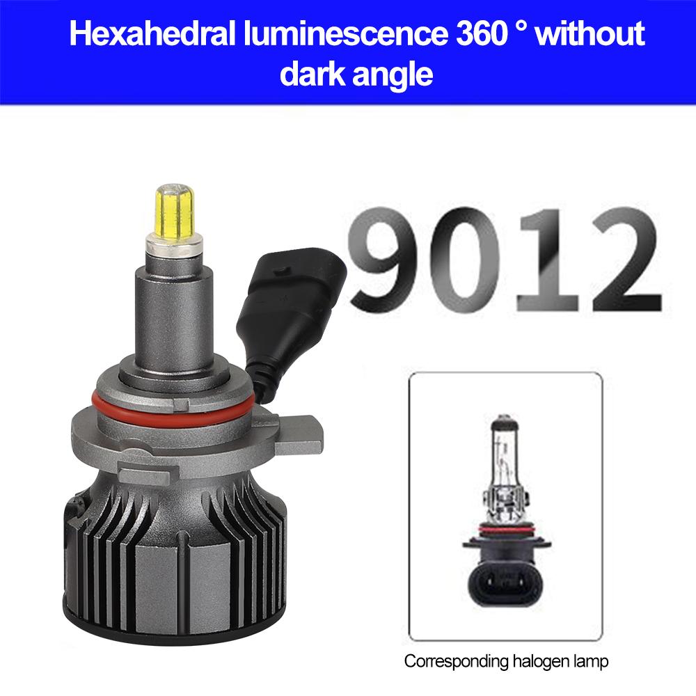 Car LED Headlight Bulbs H7 LED H11 9005 9012 Auto LED Lamp Fog Bulb 72 CSP Chips 120W 20000LM 6000K 12V
